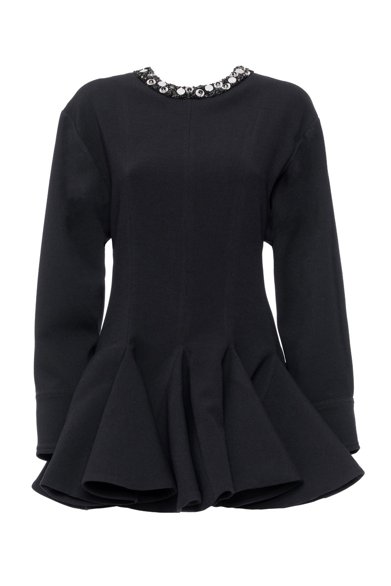 FLARED MINIDRESS