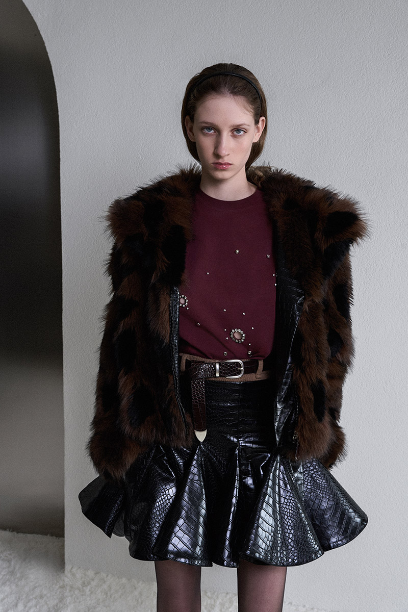 ECOFUR BIKER JACKET