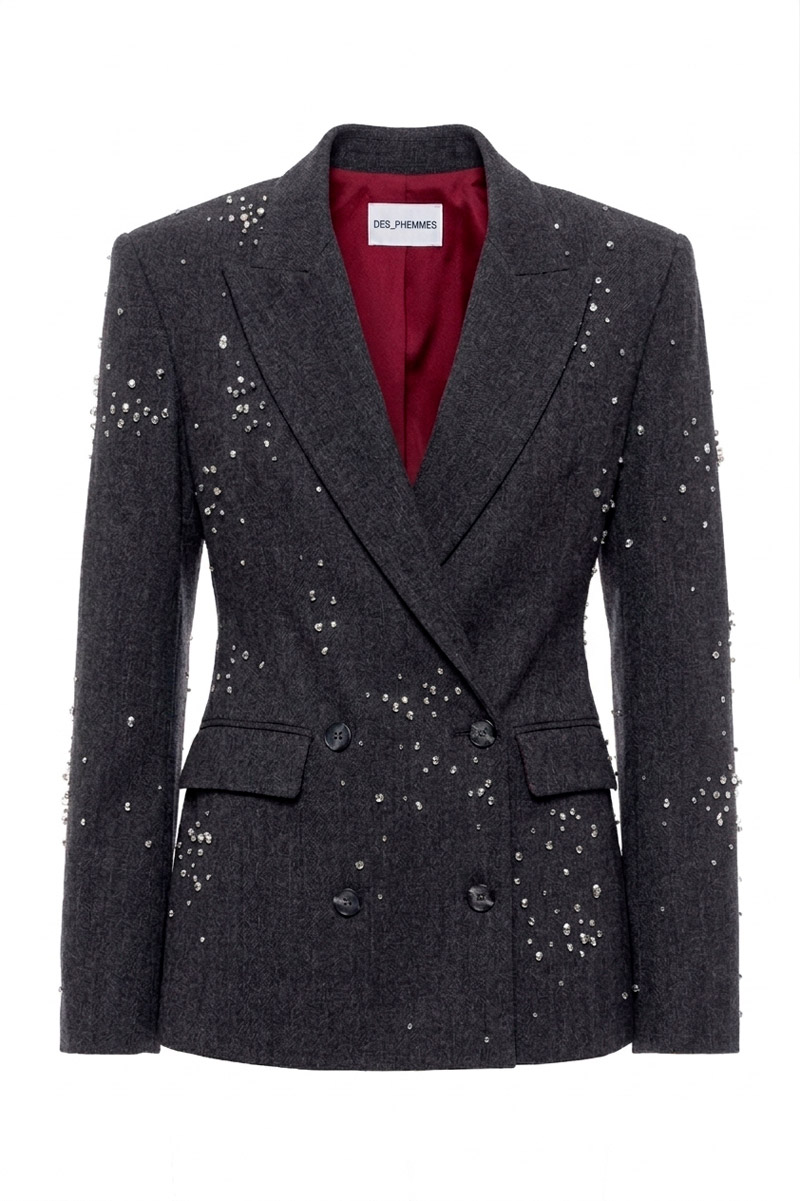 DOUBLE BREAST BLAZER